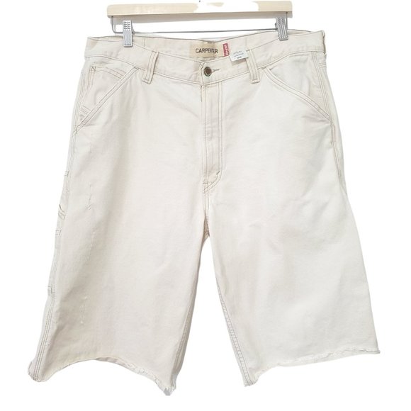 Levi's Men's Size W36 Carpenter Cargo Denim Shorts